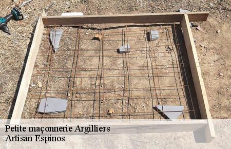 Petite maçonnerie  argilliers-30210 Artisan Espinos