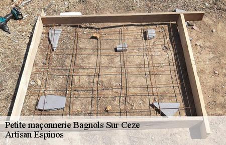 Petite maçonnerie  bagnols-sur-ceze-30200 Artisan Espinos