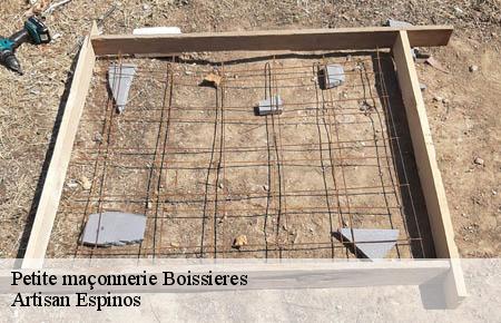 Petite maçonnerie  boissieres-30114 Artisan Espinos