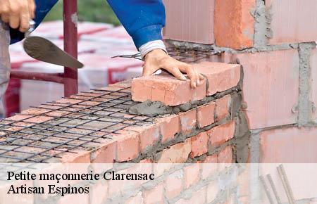 Petite maçonnerie  clarensac-30870 Artisan Espinos