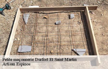 Petite maçonnerie  durfort-et-saint-martin-30170 Artisan Espinos