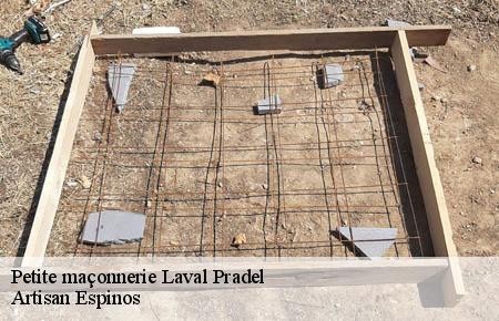 Petite maçonnerie  laval-pradel-30110 Artisan Espinos