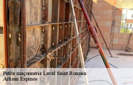 Petite maçonnerie  laval-saint-romain-30760 Artisan Espinos