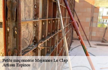 Petite maçonnerie  mejannes-le-clap-30430 Artisan Espinos