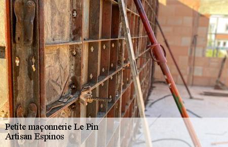 Petite maçonnerie  le-pin-30330 Artisan Espinos