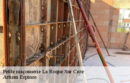 Petite maçonnerie  la-roque-sur-ceze-30200 Artisan Espinos