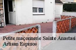 Petite maçonnerie  sainte-anastasie-30190 Artisan Espinos
