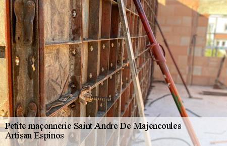 Petite maçonnerie  saint-andre-de-majencoules-30570 Artisan Espinos