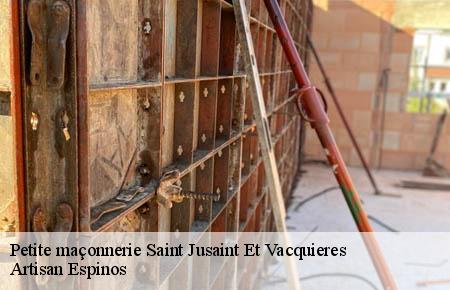 Petite maçonnerie  saint-jusaint-et-vacquieres-30580 Artisan Espinos