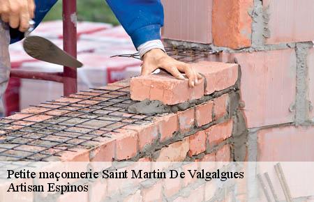 Petite maçonnerie  saint-martin-de-valgalgues-30520 Artisan Espinos