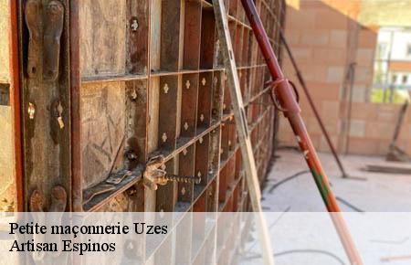 Petite maçonnerie  uzes-30700 Artisan Espinos