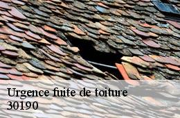 Urgence fuite de toiture  brignon-30190 Couvreurs gardois