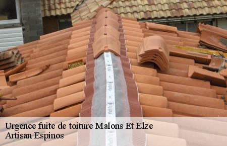 Urgence fuite de toiture  malons-et-elze-30450 Artisan Espinos