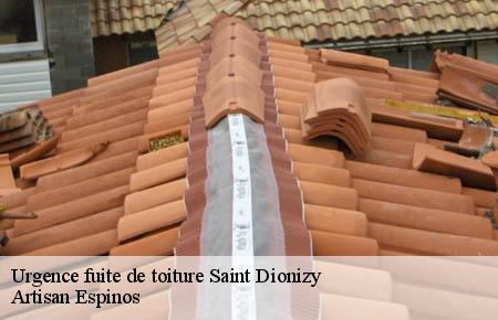 Urgence fuite de toiture  saint-dionizy-30980 Artisan Espinos